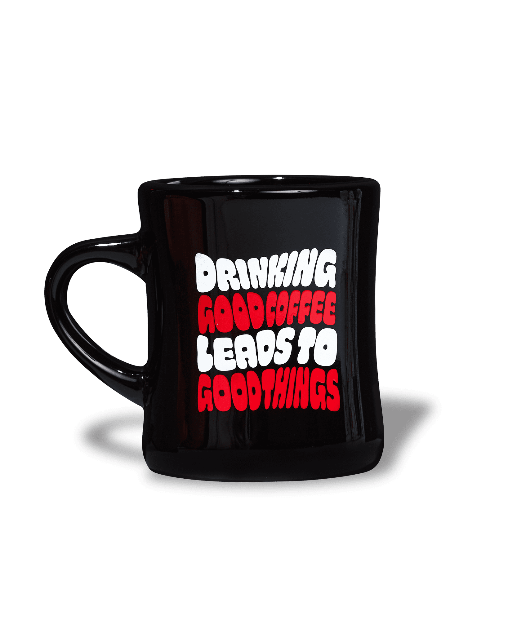 10 oz. Drinking Good Coffee Diner Mug