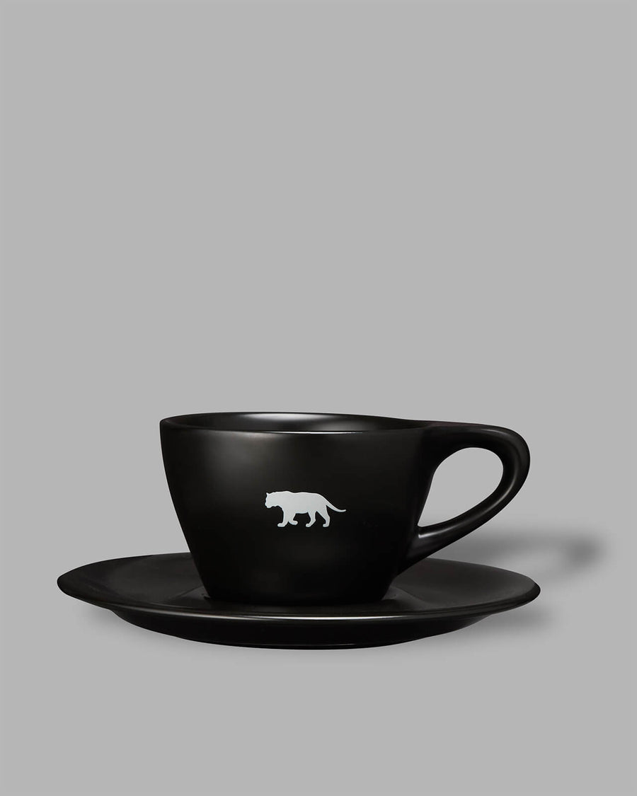 Equator Tiger 6oz. Cappuccino Cup & Saucer