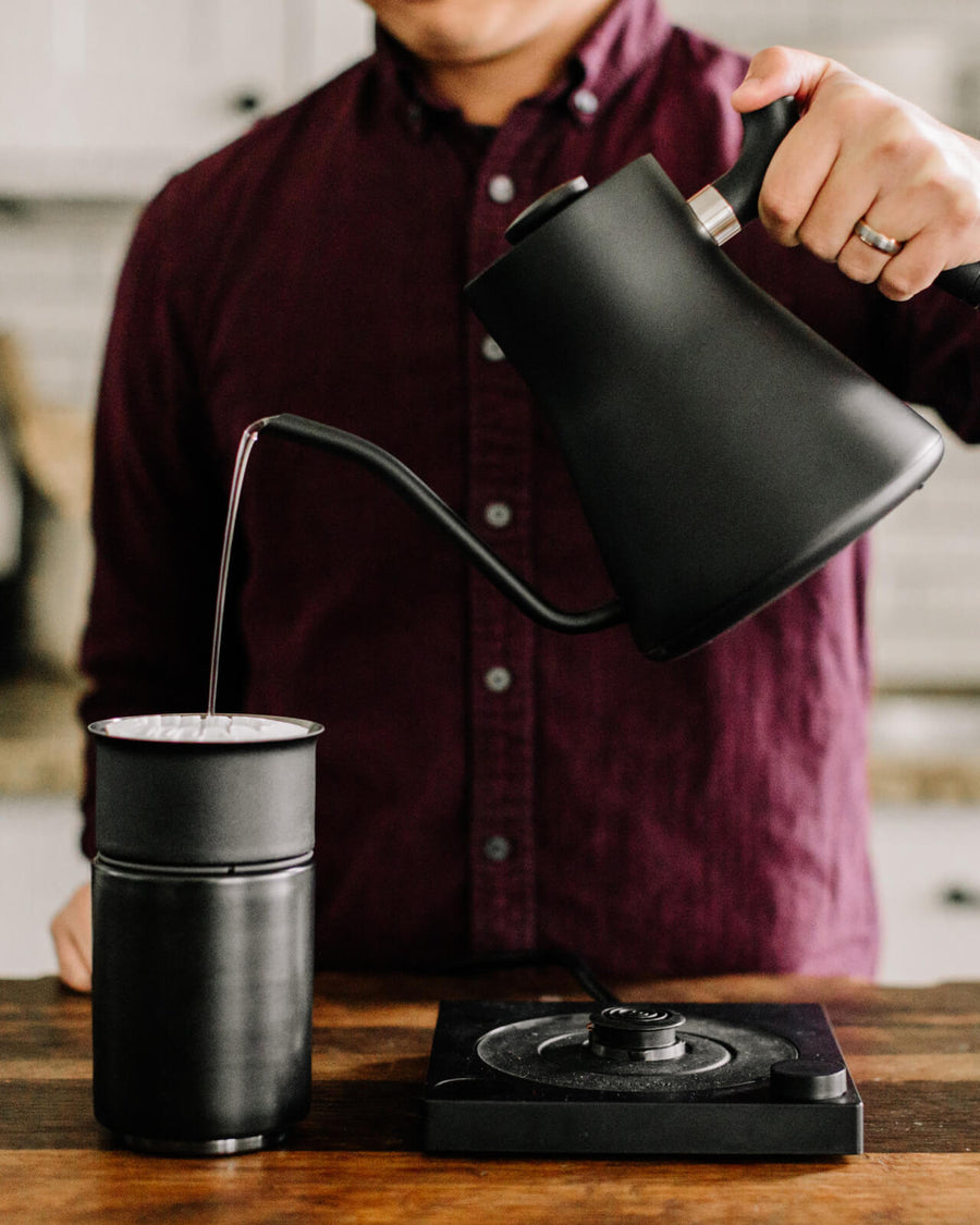 Fellow Stagg EKG Electric Kettle | Coffee Pourover Kettle | Making coffee at home with the Stagg EKG | Equator Coffees