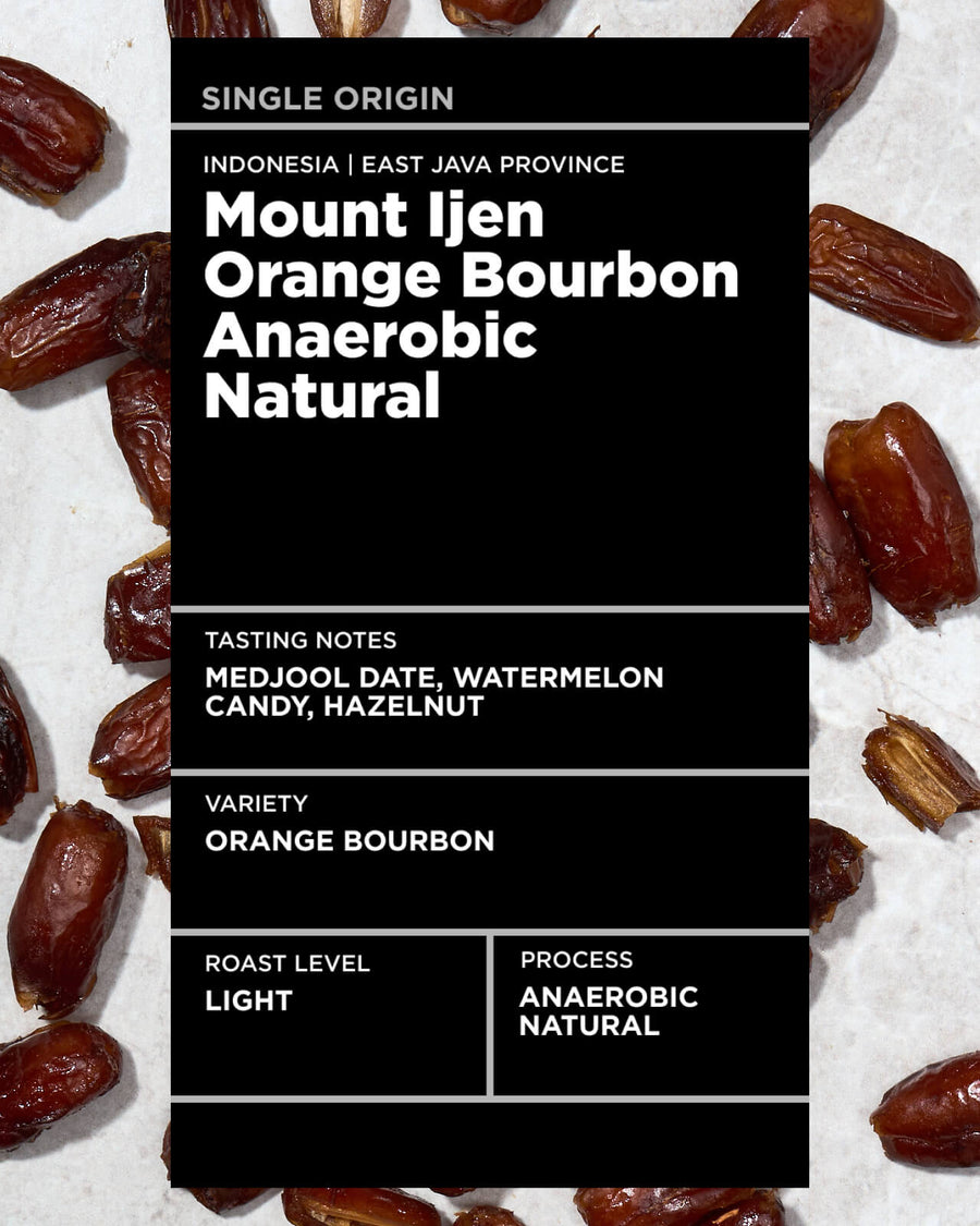 Java Mount Ijen Orange Bourbon Anaerobic Natural